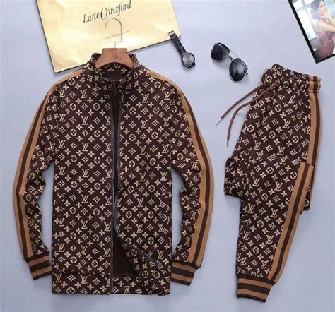 louis vuitton mens outfit|louis vuitton men tracksuit.